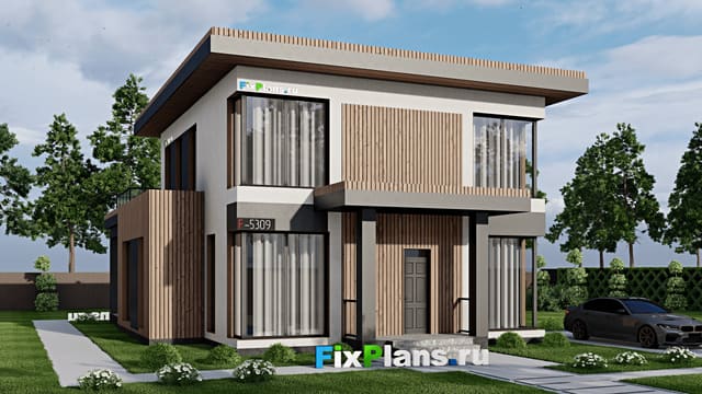 Двухэтажный дом F-5309
